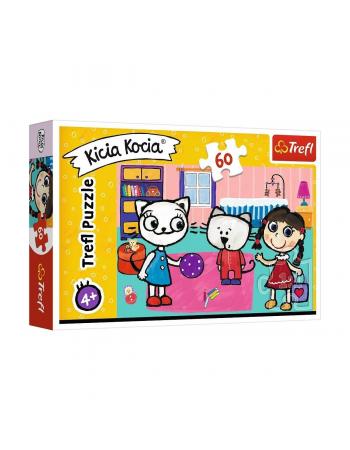 17343 Kicia Kocia Kitty Cat With Friends 60 Parça Puzzle -Trefl Puzzle