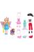 GDM15 Polly Pocket ve Hayvan Dostu Kostüm Giyiyor Oyun Seti / +4 yaş