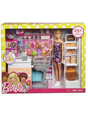 FRP01 Barbie Süpermarkette Oyun Seti