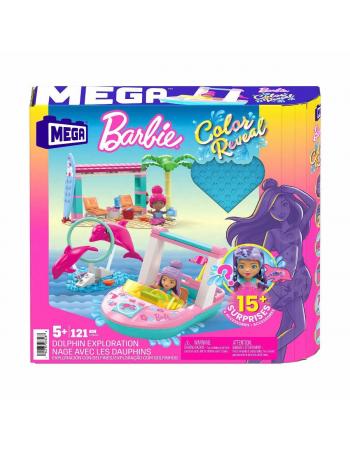 HHW83 MEGA™ Barbie® Color Reveal™ Yunus Keşfi 121 parça +5 yaş
