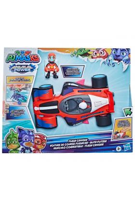 F5206 PJMaskeliler-Animal Power Turbo Şimşek Araç +3 yaş