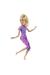 GXF04 Sarışın-Desenli Taytlı Sonsuz Hareket Barbie