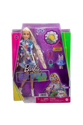 HDJ45 Barbie Extra - Mavi Etekli Bebek