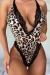 Leopar Babydoll Gecelik Body Çok Renkli