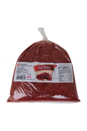 Pul Biber Acılı Az Tuzlu 500 Gr