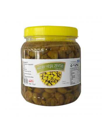 Yeşil Zeytin Çekirdeksiz 1 Kg