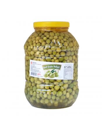 Yeşil Zeytin Halhalı Sağlam Net 3,5 Kg